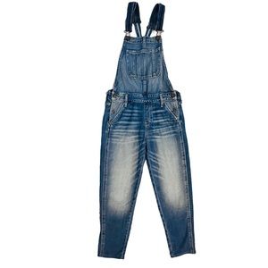 Women's Abercrombie and Fitch Denim Blue Overalls ~ Size small Running XSmall